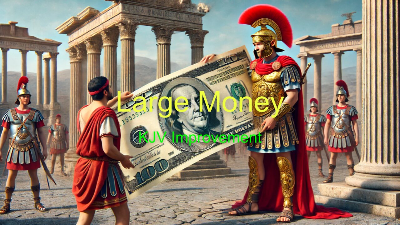 Large Money - A KJV Improvement Opportunity