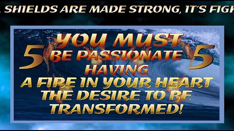 Part 2 - Take 5 - The craving desire to be transformed