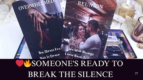 NO CONTACT❤️‍🔥SOMEONE'S READY TO BREAK THE SILENCE😮BIG EGO GOT IN THE WAY🤯COLLECTIVE LOVE TAROT💖✨