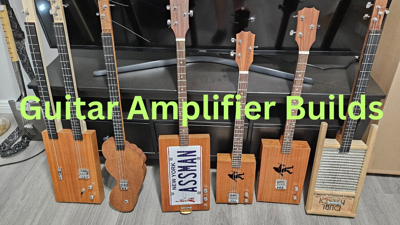 Cigar Box Guitar Amplifier