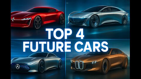 Top 4 Futuristic Cars That Look Like They Came from the Future!