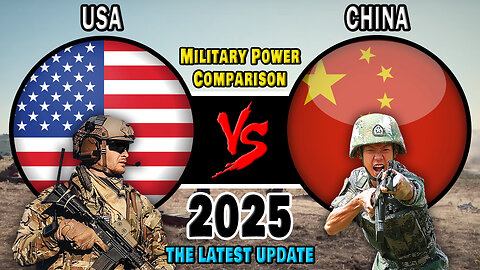 USA vs China Military Power Comparison 2025 | China vs USA Military Power 2025