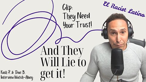 "WE NEED YOUR TRUST!! and we won't do a single thing to earn it!" Kash Patel. FBI Director.