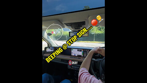 WHY YOU BEEPING ME AT STOP SIGN…🛑