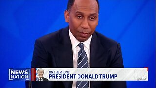 Trump: I'd Love To See Stephen A Smith Run For President