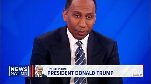 Trump: I'd Love To See Stephen A Smith Run For President