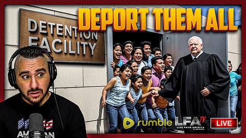ROGUE JUDGE DROPS CHARGES FOR 100 ILLEGALS? | BASED AMERICA 5.16.25 5PM