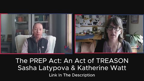 The PREP Act: An Act of TREASON | Sasha Latypova & Katherine Watt