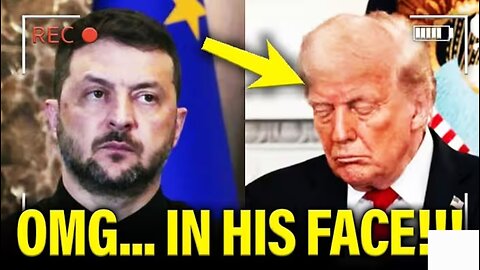 Zelenskyy CHECKMATES Trump as BLUFF IS CALLED to HIS FACE