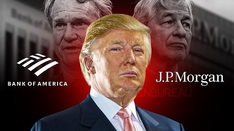🚨 TRUMP’S “DEBANKED” DRAMA! 🇺🇸💥 #TrumpDebanked #JPMorganSnub #BankOfAmerica