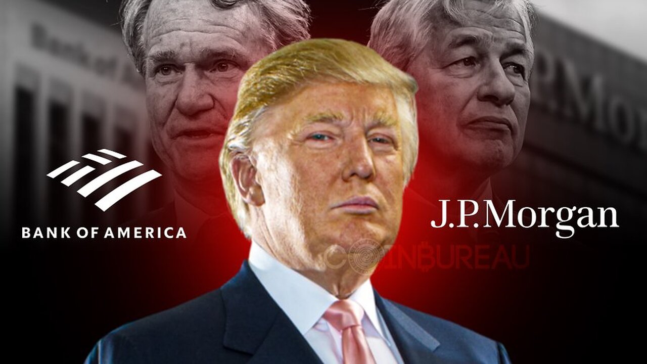 🚨 TRUMP’S “DEBANKED” DRAMA! 🇺🇸💥 #TrumpDebanked #JPMorganSnub #BankOfAmerica