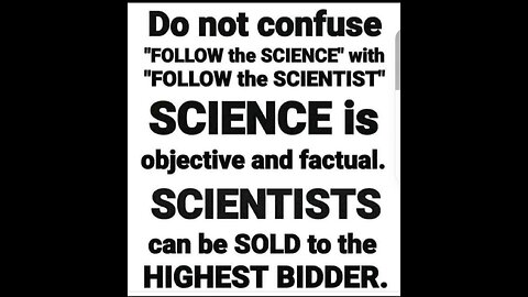 Common sense V Mickey Mouse science.