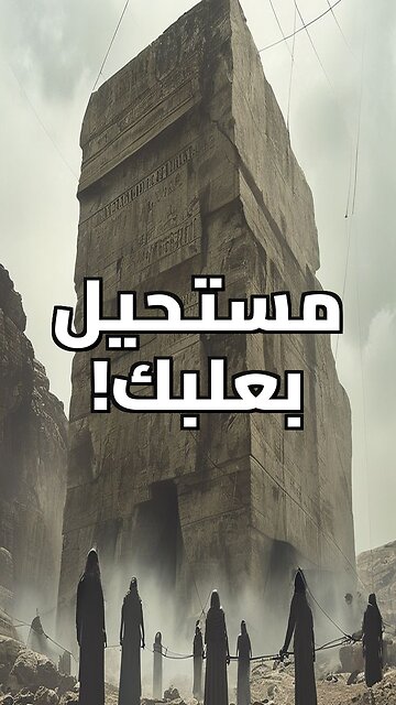 لغز الصخرة التي تزن ألف طن!