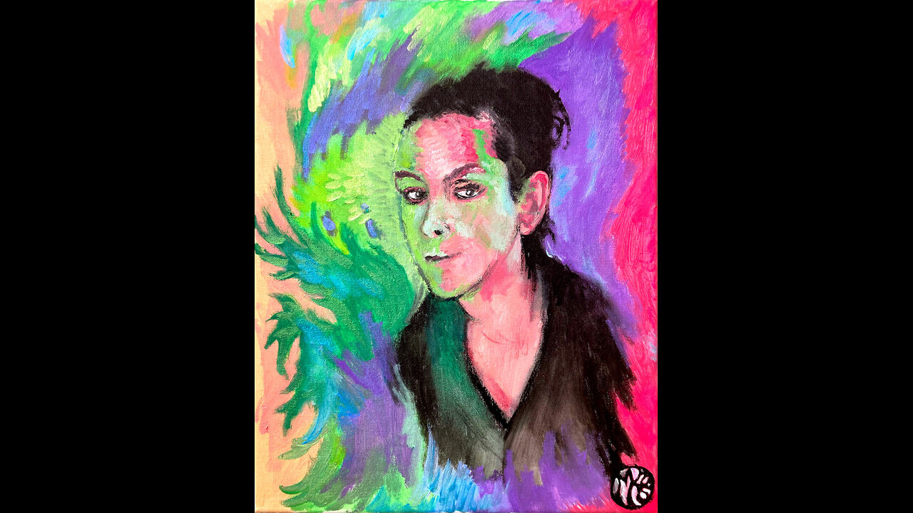 'Ryanness' Original Art Painting Timelapse 9-16-25