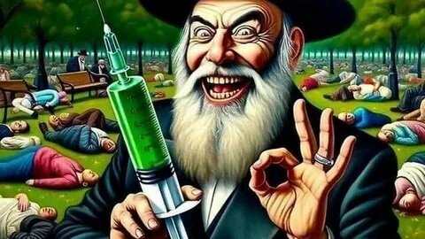 PharmaJewdicals - Covid Vaccine Jewish Murder By Injection Genocide Continues