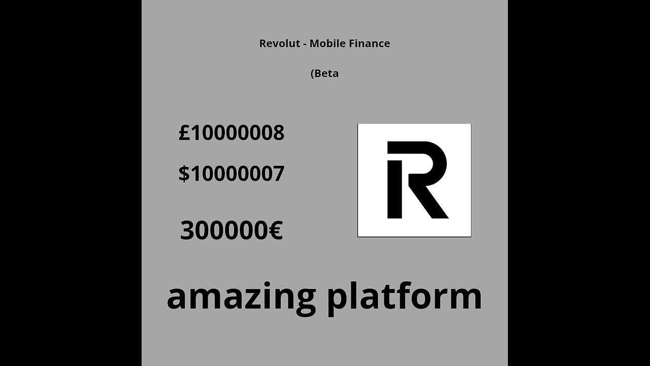Revolut - Mobile Finance (Beta)