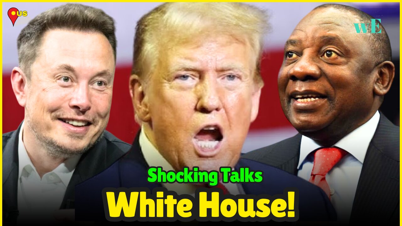 White House Summit: Elon Musk, Trump & Ramaphosa Clash Over SA Genocide Talk - WorldEye