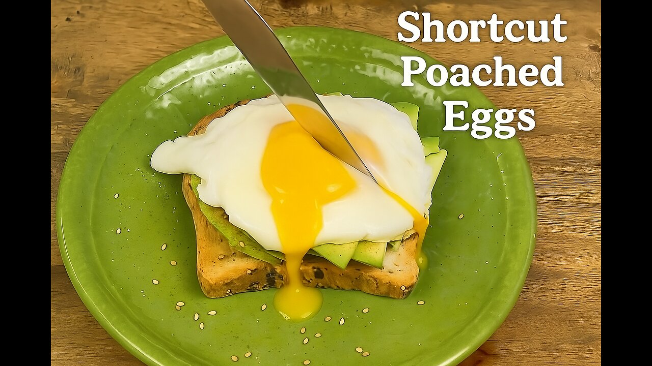 🍳Shortcut Poached Eggs - Perfect in Minutes!🍳🥚
