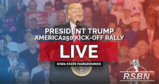 Trump's America 250 Kick-Off Rally at the Iowa State Fairgrounds - 7.3.25 - WATCH PARTY!