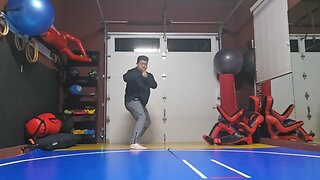 WTD Sliding Crescento Kick to Axe Kick sequential