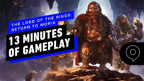 The Lord of the Rings - Return to Moria - 13 Minutes of Exclusive Gameplay _ gamescom 2023