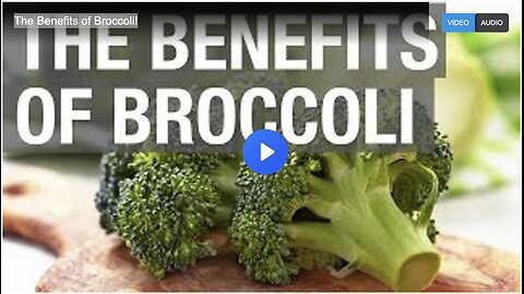 The Benefits of Broccoli!