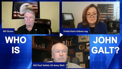 BILL QUINN W/ General Paul Vallely, Sheila Holm Request 4 Pardon of Innocence. WHO IS JOHN GALT?