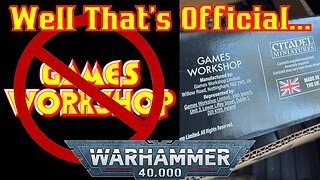 Games Workshop's New Logo Appears On Warhammer Boxes And It's As Bad As You Think | 40k News