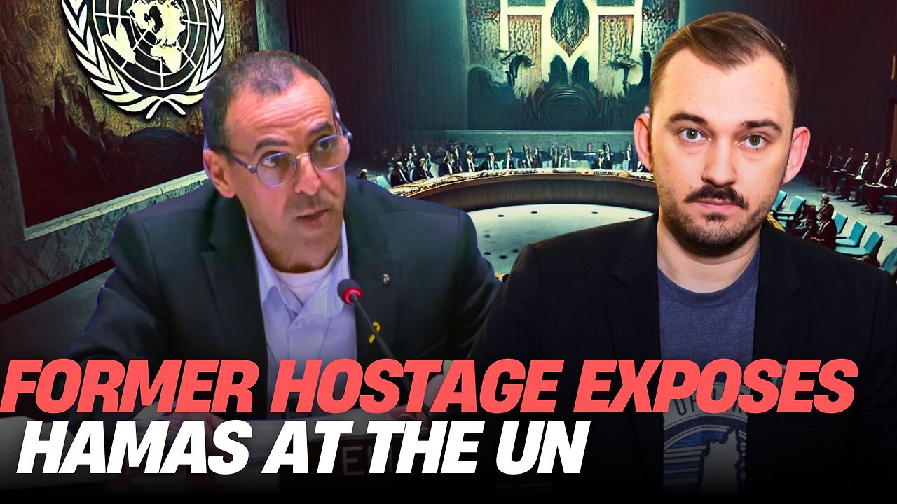 Hamas Doesn't Want You to See This FORMER HOSTAGE Expose Them