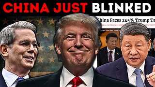 China CAVES After Trump Hits Back Raises China Tariffs to 245%!