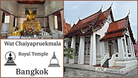Wat Chaiyaphruek - 2nd Class Royal Temple From the Ayutthaya Era - Bangkok Thailand 2025