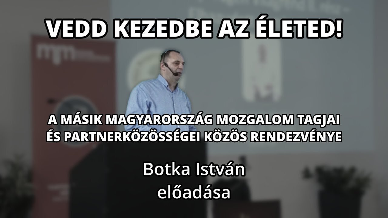 Botka István előadása - 2025.05.18.