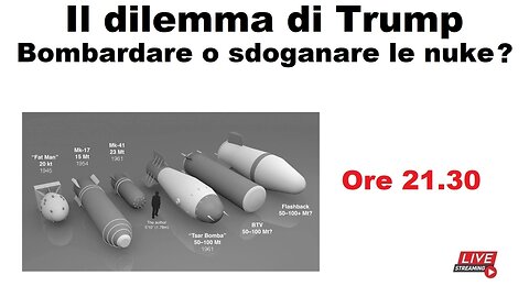 Il dilemma di Trump. Bombardare o sdoganare le nuke?