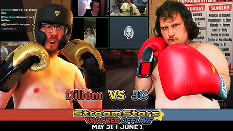 Dillem VS JC pre-event fight interview | Stream Stars: Knocked Offline