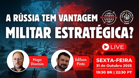 QUEM TEM A VANTAGEM MILITAR ESTRATÉGICA É A RÚSSIA?