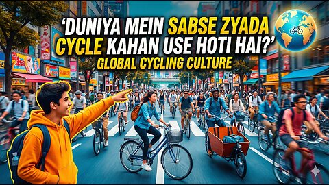Duniya Mein Sabse Zyada Cycle Kahan Use Hoti Hai? | Top Countries Cycling Culture