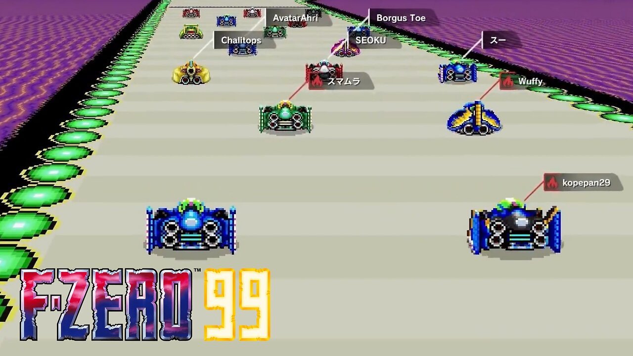 F-Zero 99 Gameplay