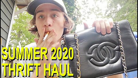 SUMMER 2020 THRIFT HAUL + PALL MALL RED CIGARETTE