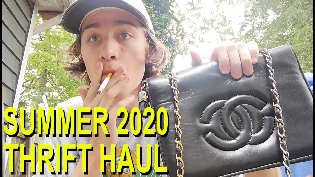 SUMMER 2020 THRIFT HAUL + PALL MALL RED CIGARETTE