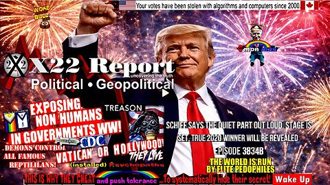 Ep 3834b - Schiff Says The Quiet Part Out Loud, Stage Is Set, True 2020 Winner Will Be Revealed