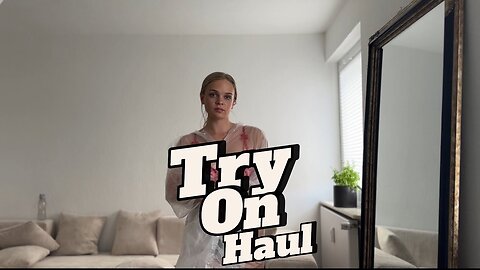 Shein Dresses Try-On Haul Light | See Through Transparent Lingerie | Bikini Try On Haul 4K
