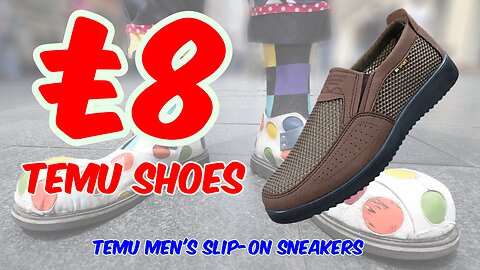 £8 Shoes From TEMU Review