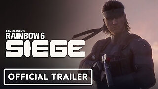 Rainbow Six Siege - Solid Snake Reveal Trailer | PS5 & PS4 Games