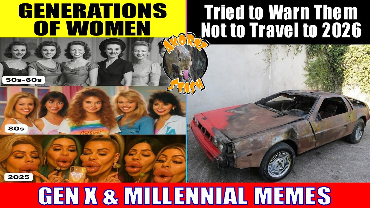 GEN X MEMES & MEMORIES | Ep 100 !! nostalgia 70s 80s #akornzstash