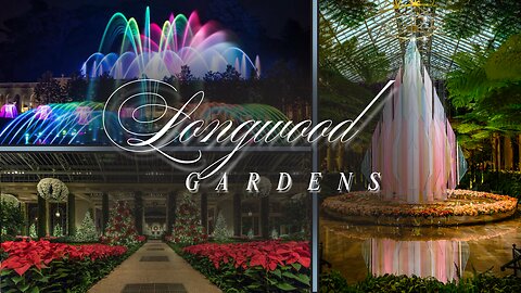 Visiting the one of the BEST BOTANICAL GARDENS IN THE WORLD - at Christmastime (4k 50fps)