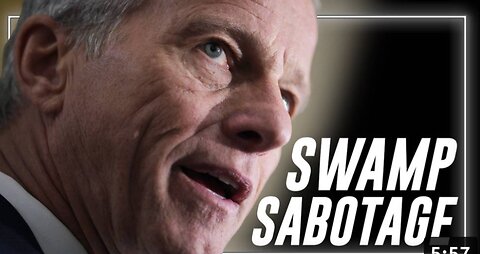 SWAMP SABOTAGE: Trump's MAGA Appointments Being Blocked By GOP Sen. John Thune In Political Establishment's Covert War To Stifle The Populous President's Agenda