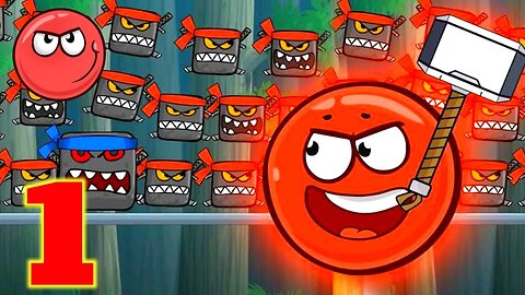Red Ball 4 - Gameplay Walkthrough | Kamal Gameplay | Part 1 (iOS, Android)