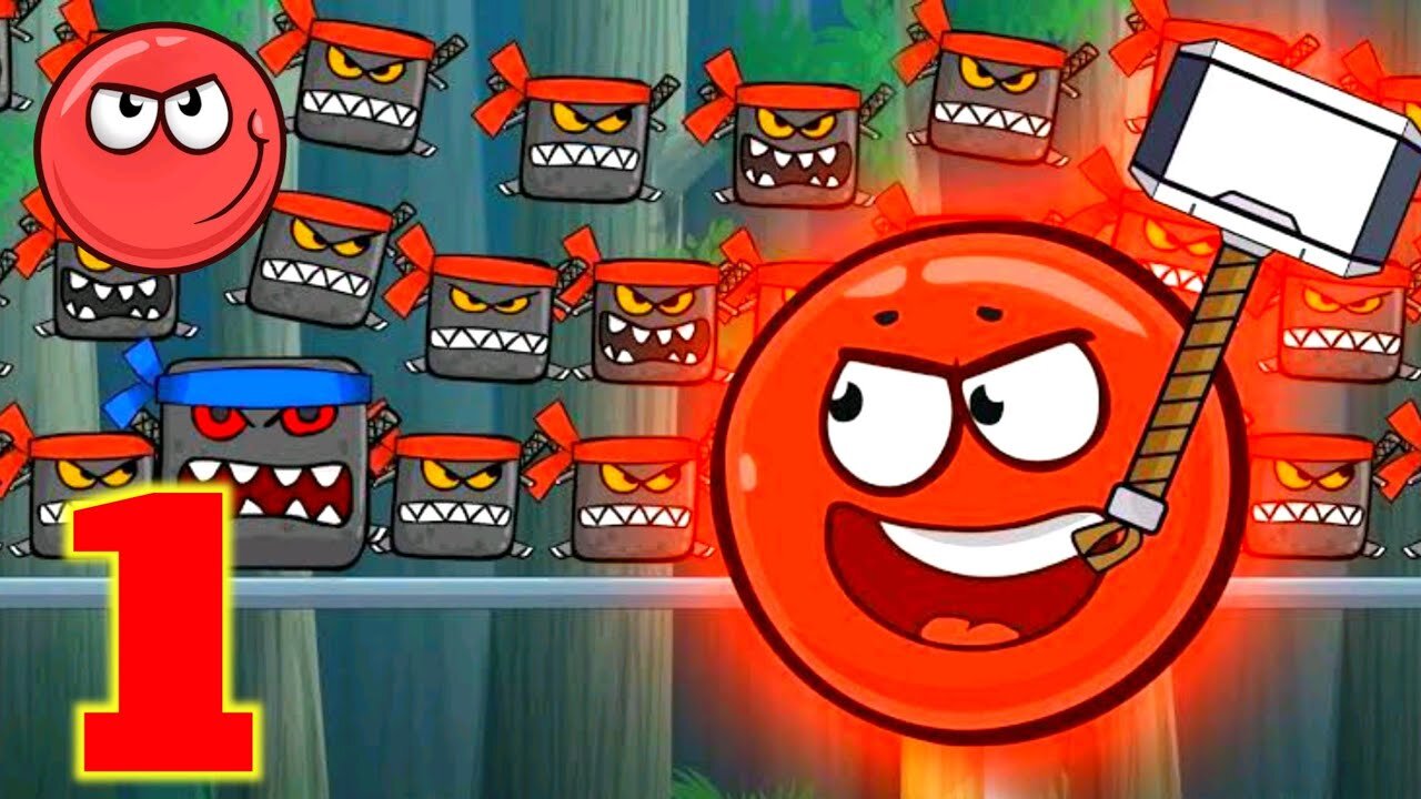 Red Ball 4 - Gameplay Walkthrough | Kamal Gameplay | Part 1 (iOS, Android)