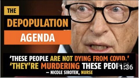 "Depopulation Agenda: Nurse Nicole Sirotek Accuses 'They're Murdering These People'"
