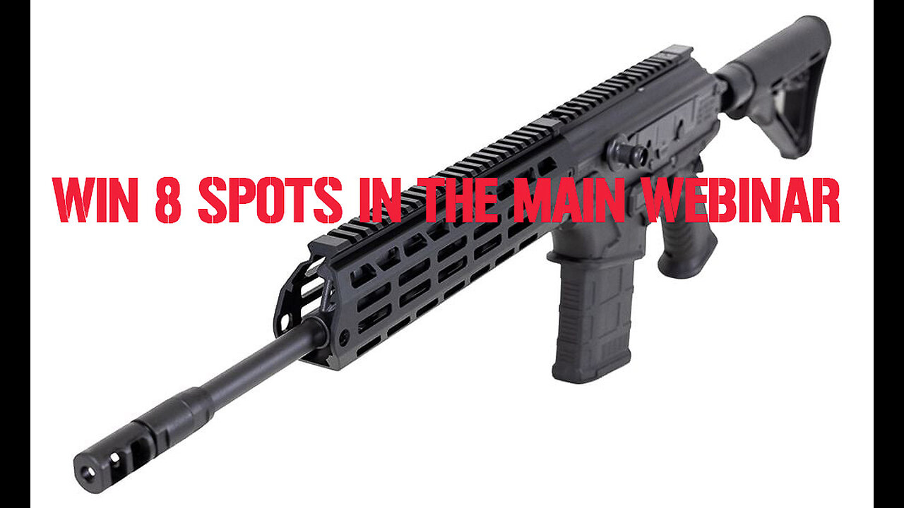 IWI Galil Ace 7.62x51mm MINI #1 FOR 8 SPOTS IN THE MAIN WEBINAR